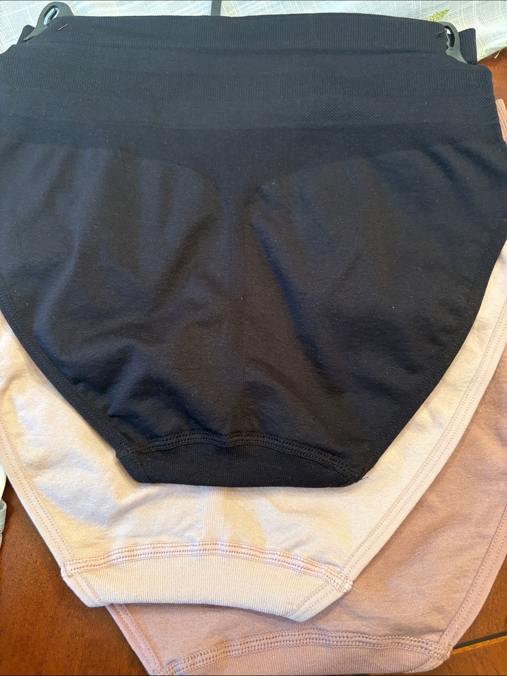 Skinnygirl High-Waist Shaping Briefs in brown black tan (M) brand new - Picture 3 of 3